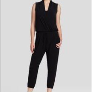 DKNYC black belted jumpsuit